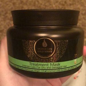 Moroccan gold series hair treatment mask
